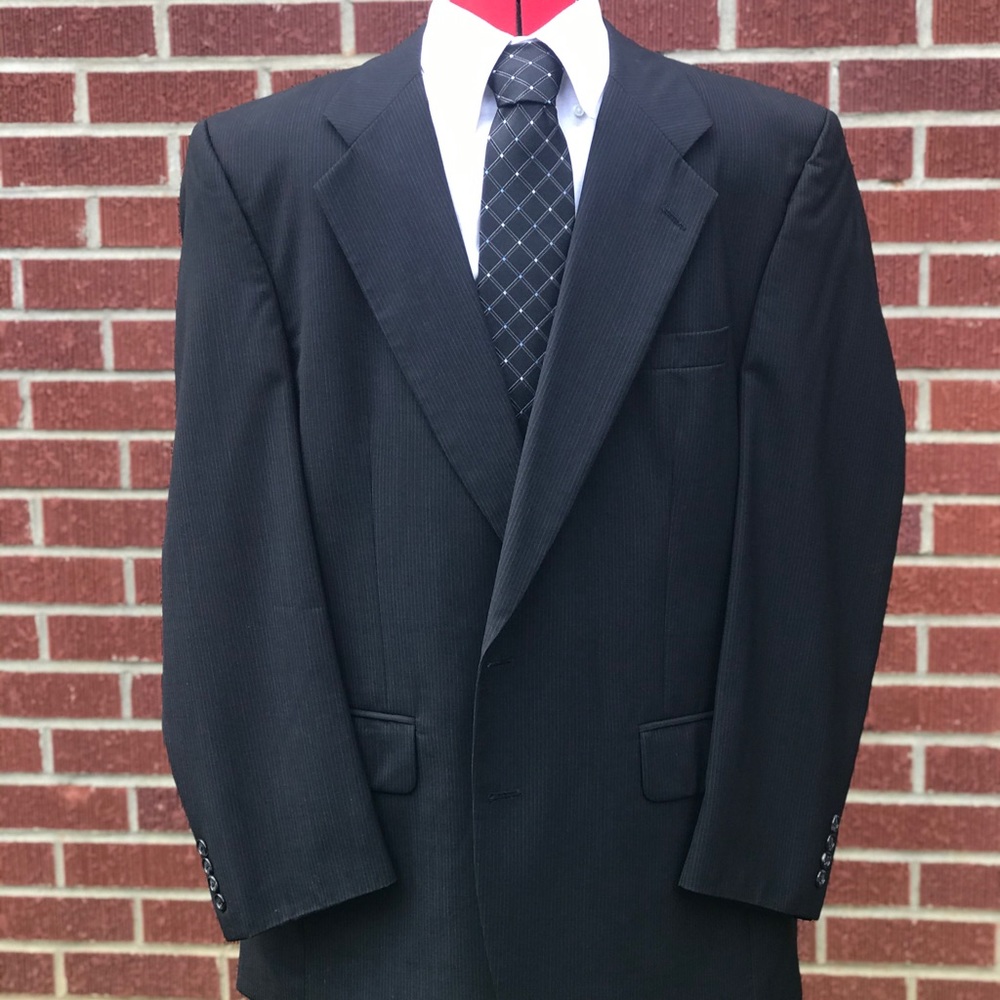 Men’s Burberrys Pinstripe Suit